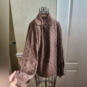 Jean Halm silk shirt size 40 made in France